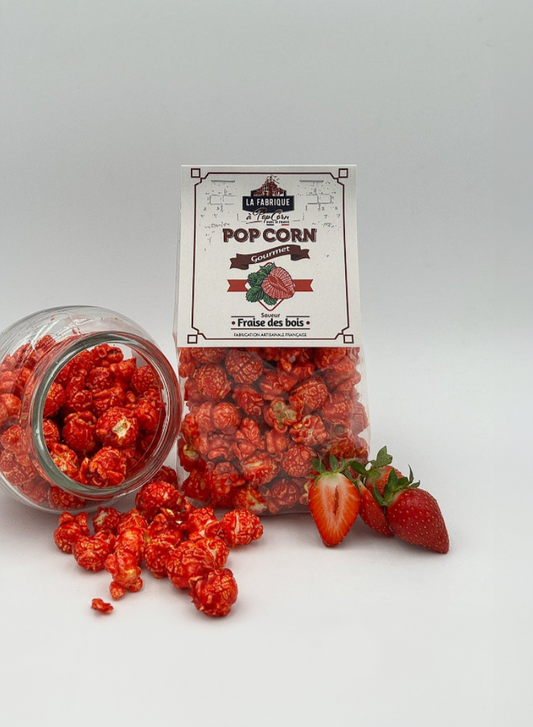 PopCorn Gourmet Saveur Fraise des Bois