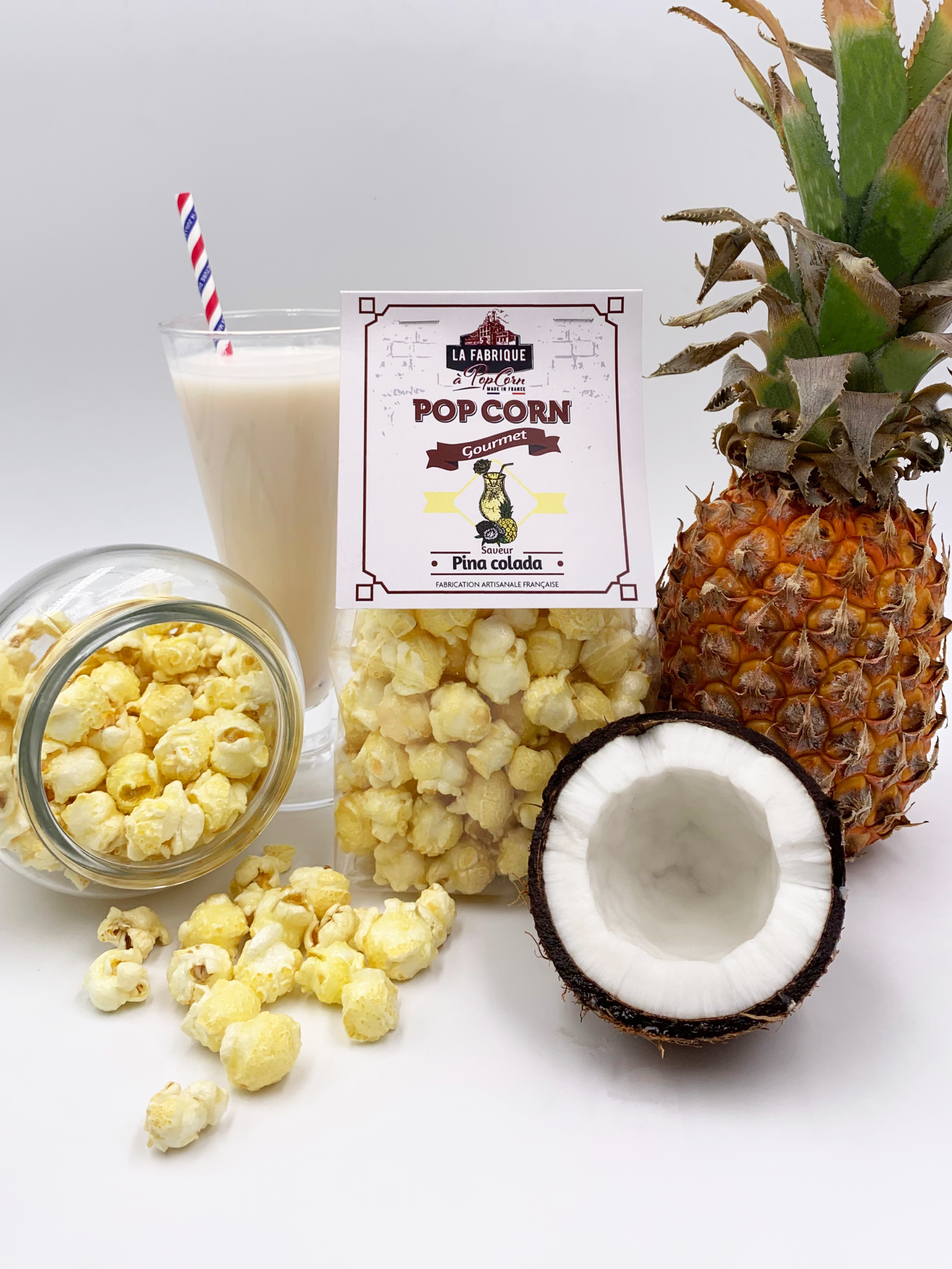 PopCorn Gourmet Saveur Piña Colada